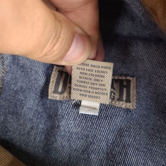 Duluth Trading Co Jeans Mens 39x35 Blue Denim Straight Leg Medium Wash Relaxed - Picture 9 of 16